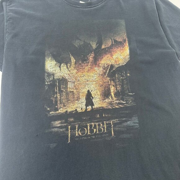 The Hobbit Battle Of The Five Armies Movie Promo Tee L - Picture 2 of 5